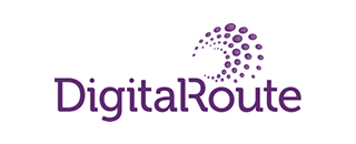 Logo of DigitalRoute, valuable partner of Computaris