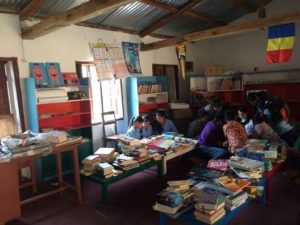 Computaris donations for library in Nepal