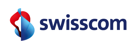 Logo of Swisscom, Computaris partner