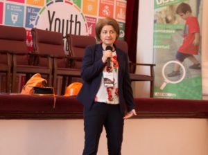 Computaris presentation at YouthSpeak Forum 2018 in Galati