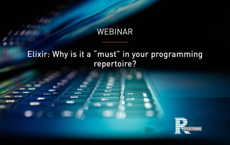 Webinar: Elixir - why is it a must in your programming repertoire?